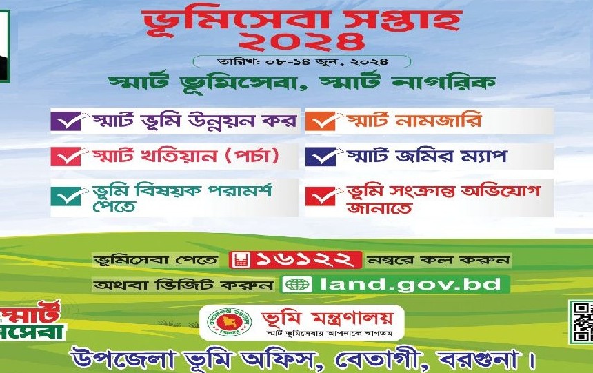 ভূমি সেবা সপ্তাহ-২০২৪