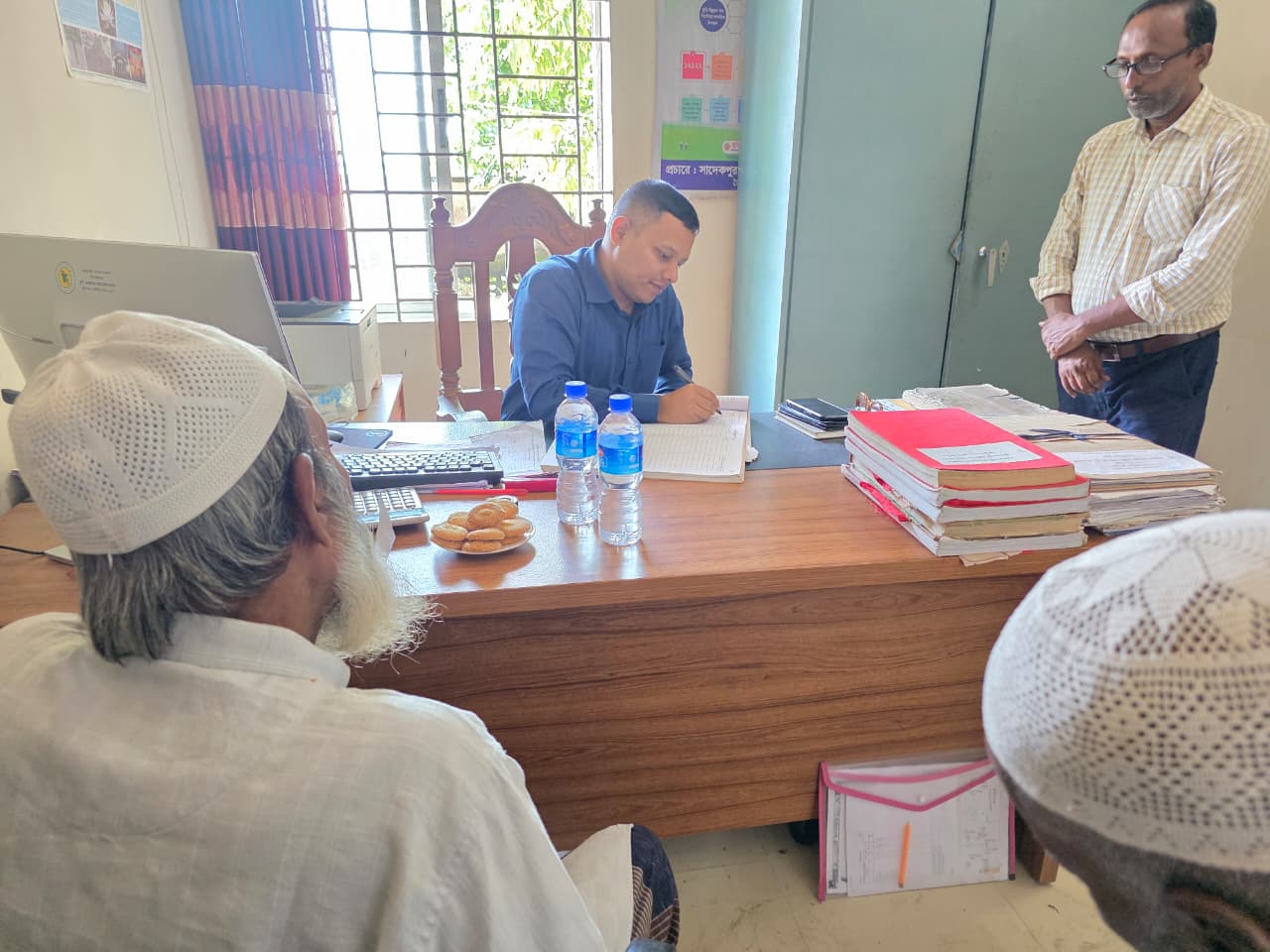 সাদেকপুর ইউনিয়ন ভূমি অফিস পরিদর্শন | ২৬ আগস্ট ২০২৫