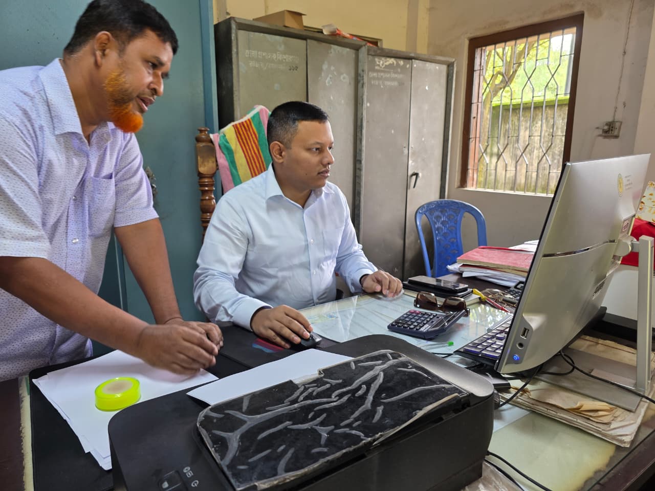 আগানগর ইউনিয়ন ভূমি অফিস পরিদর্শন | ২৮ আগস্ট ২০২৫