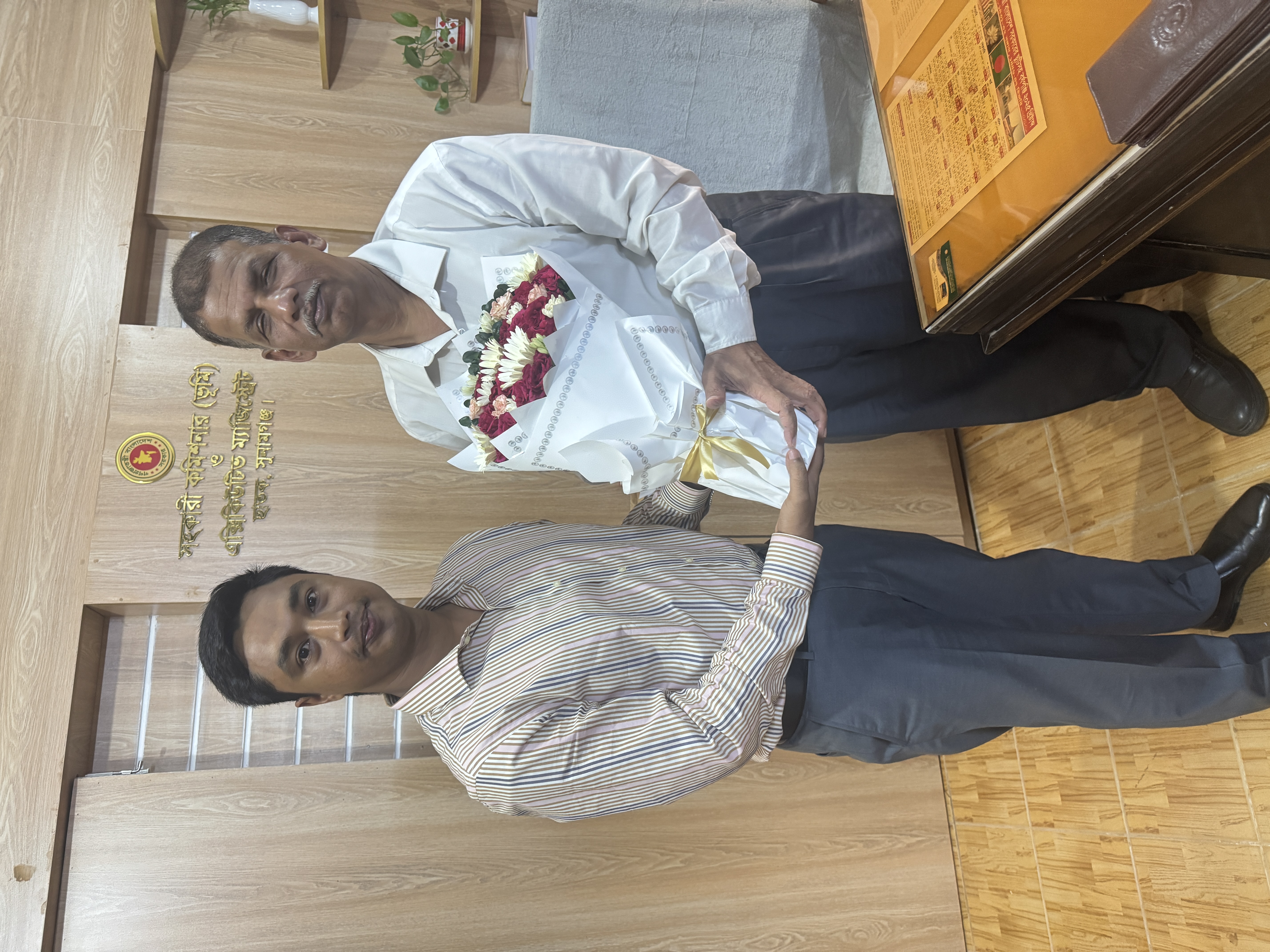 সহকারী কমিশনার (ভূমি), জনাব সঞ্জয় ঘোষ এর যোগদান