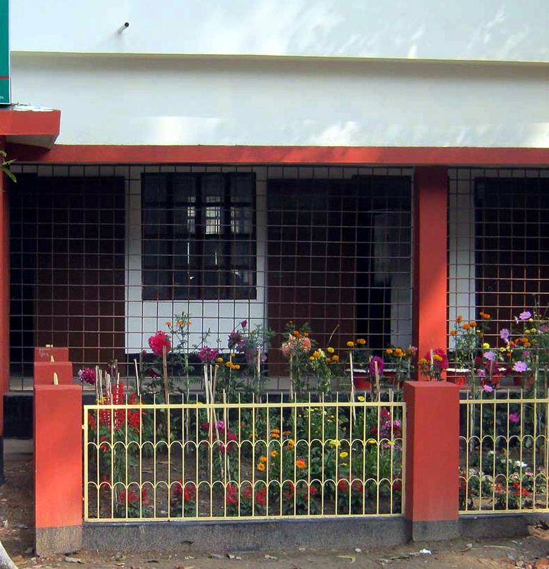 Flower Garden in front of A.C.Land office Goalpganj