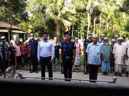 বীর মুক্তিযোদ্ধাদের রাস্ট্রীয় মর্যাদায় গার্ড অফ অনার 