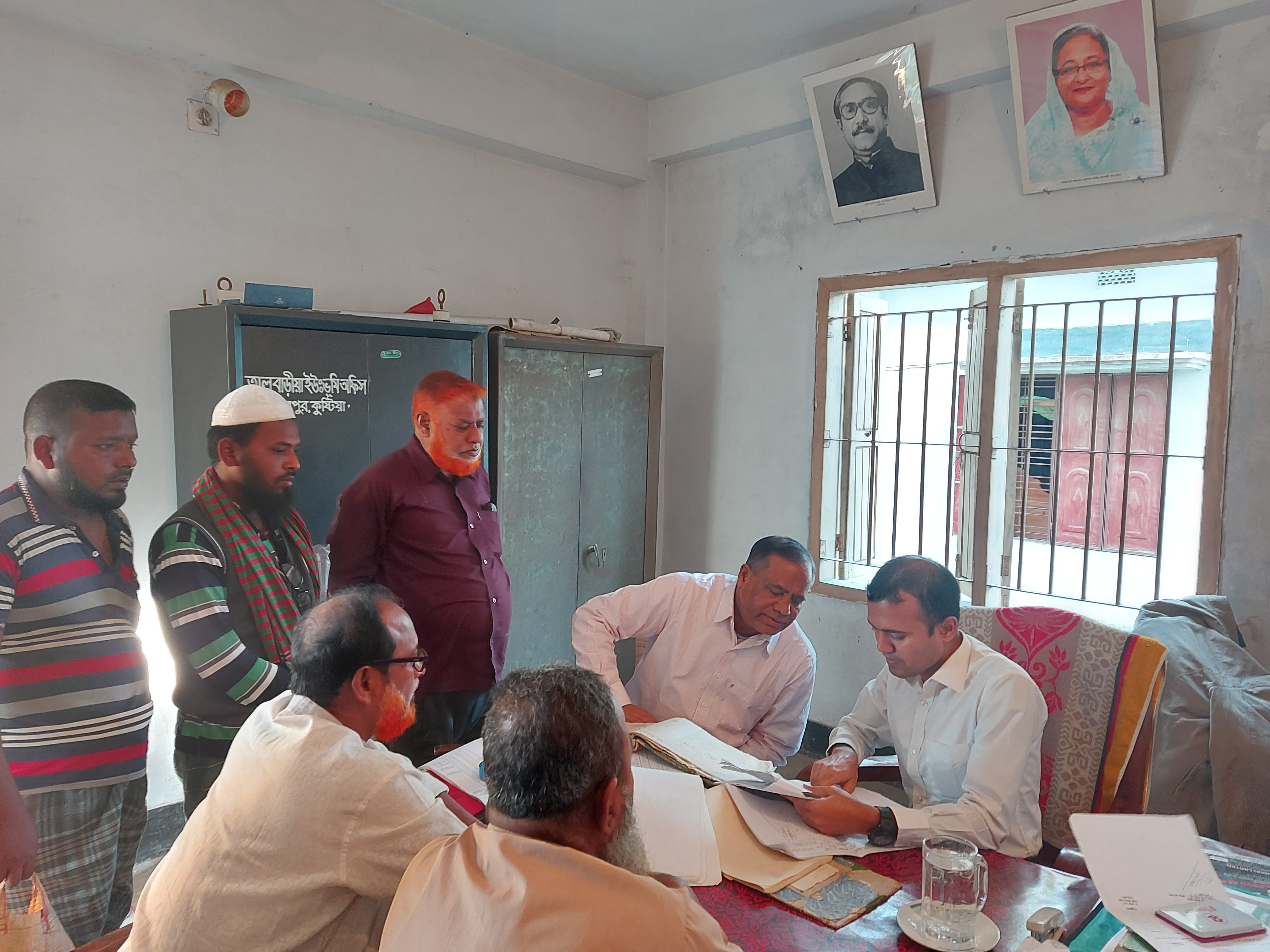 তালবাড়িয়া ইউনিয়ন ভূমি অফিস পরিদর্শন 