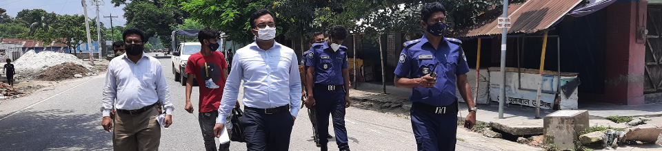 লকডাউন কার্যকরে অভিযান