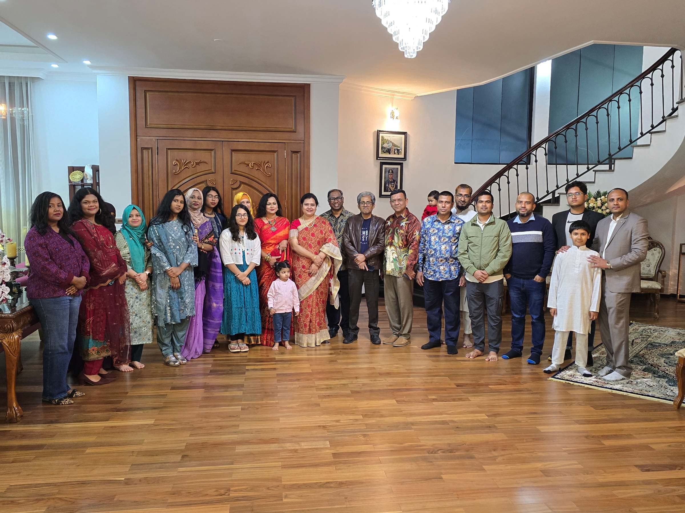 Invitation of BD Embassy Family in Addis Ababa to BD House