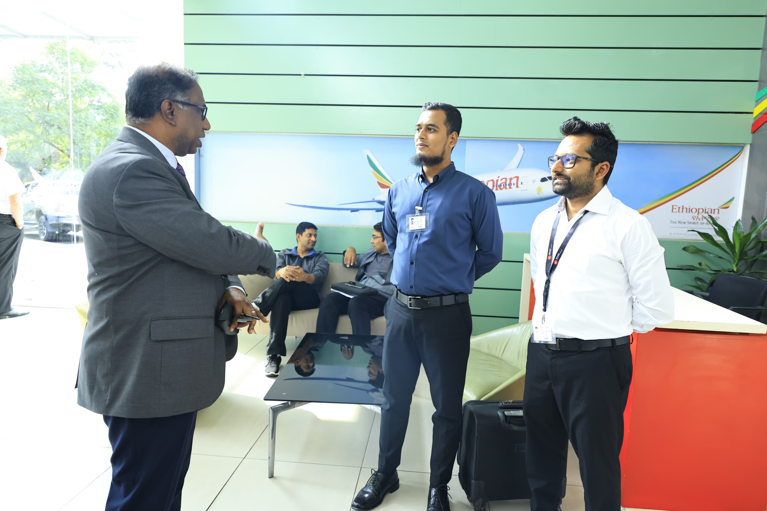 Vist of H.E. AVM Nayeem to Ethiopian Airlines