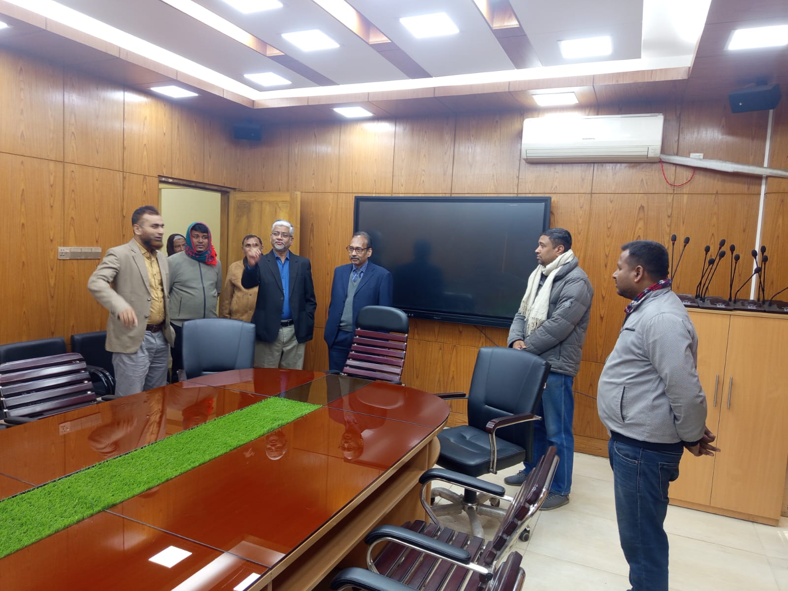 পরিচালক কৃষি তথ্য সার্ভিষ মহোদয়ের রংপুর কার্যালয় পরিদর্শণ