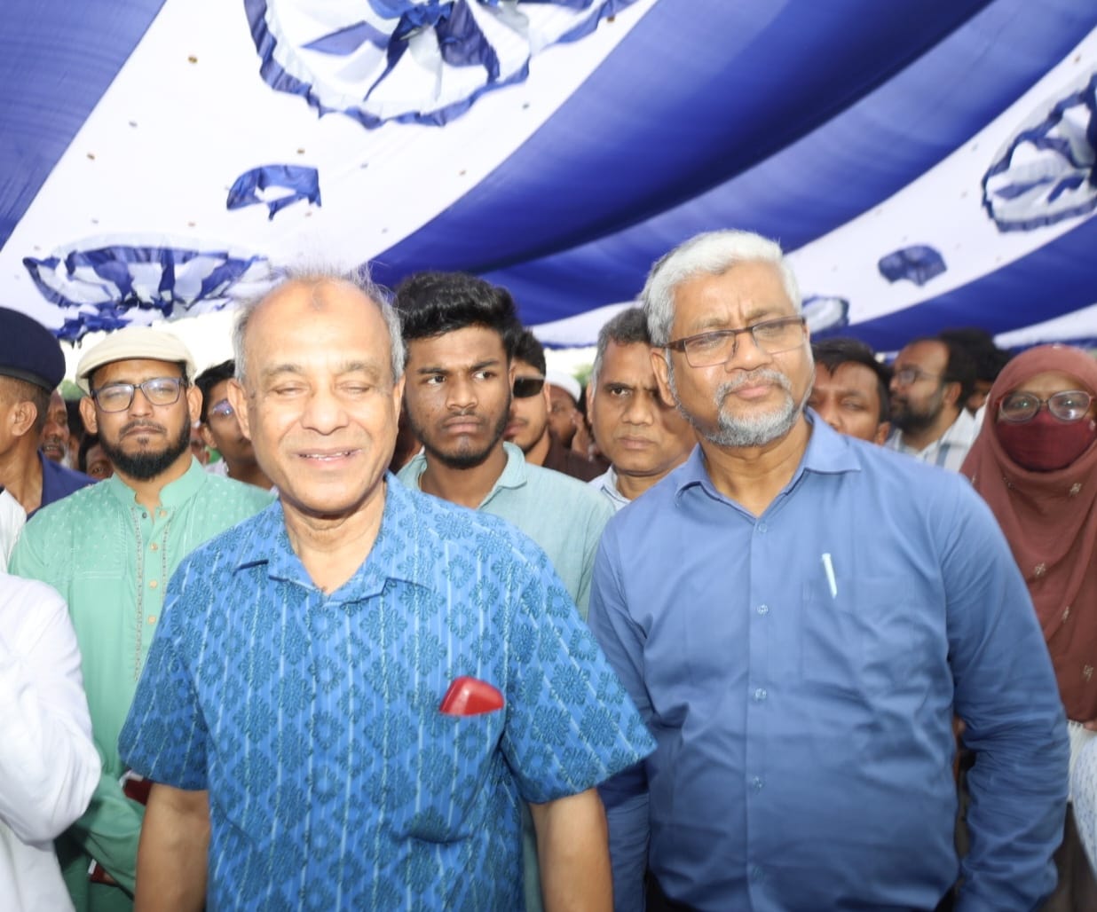 সুনামগঞ্জের হাওরে ১০ এপ্রিল, ২০২৫ তারিখে উপদেষ্টা মহোদয়ের ক্রোপ কাটিং