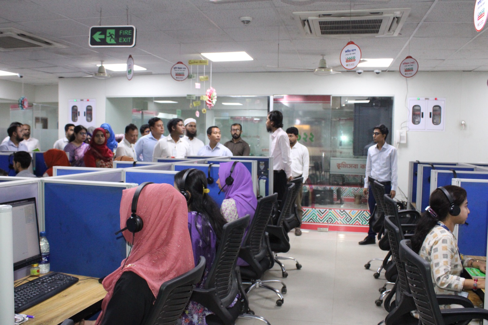 ৪২তম  বেসিক ভূমি ব্যবস্থাপনা কোর্স এ অংশগ্রহণকারীদের ০১ (এক) দিনের ভূমি ভবনে মাঠ সংযুক্তি প্রদান