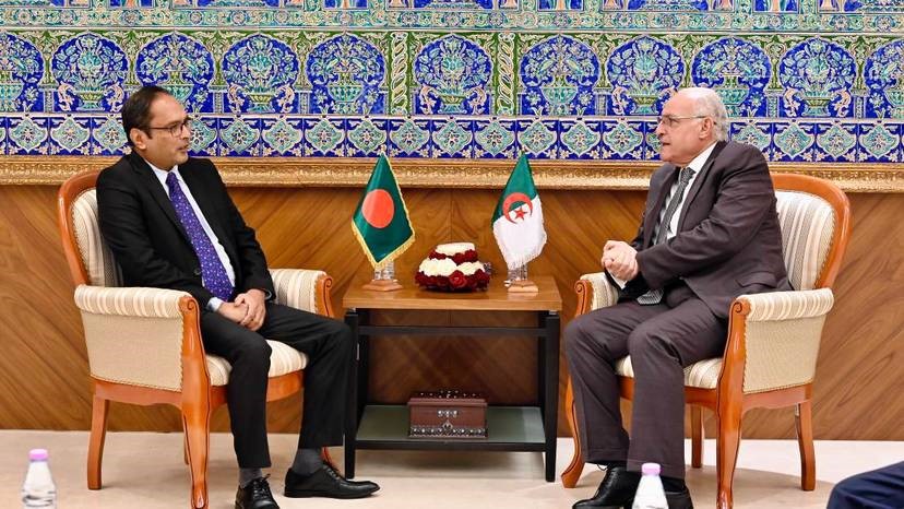 H.E. Muhammad Zulqar Nain Called On the Foreign Minister of Algeria, H.E. Ahmed ATTAF