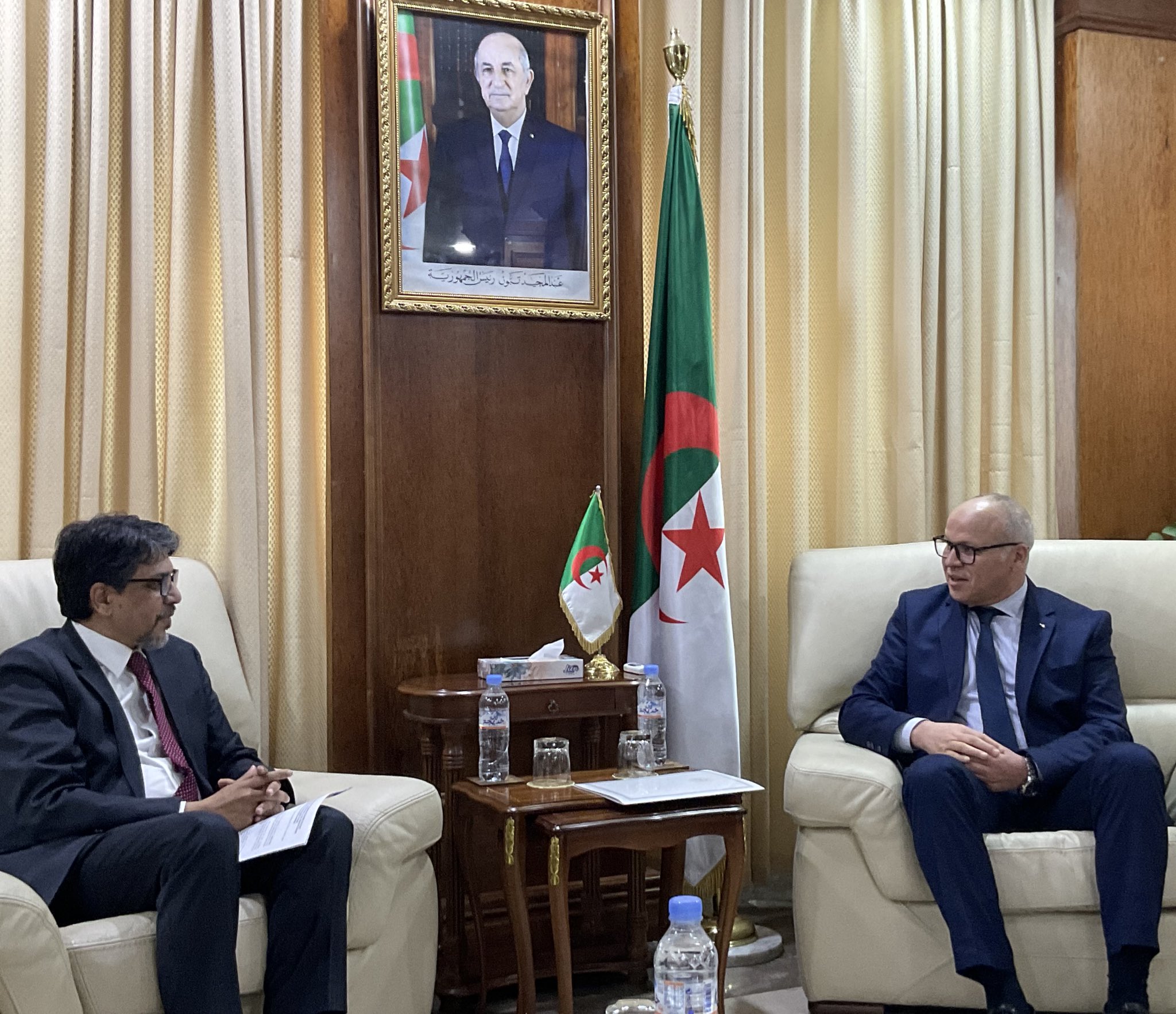 Foreign Secretary meeting the Secretary of State for the Energy Minister of Algeria_05 February 2025