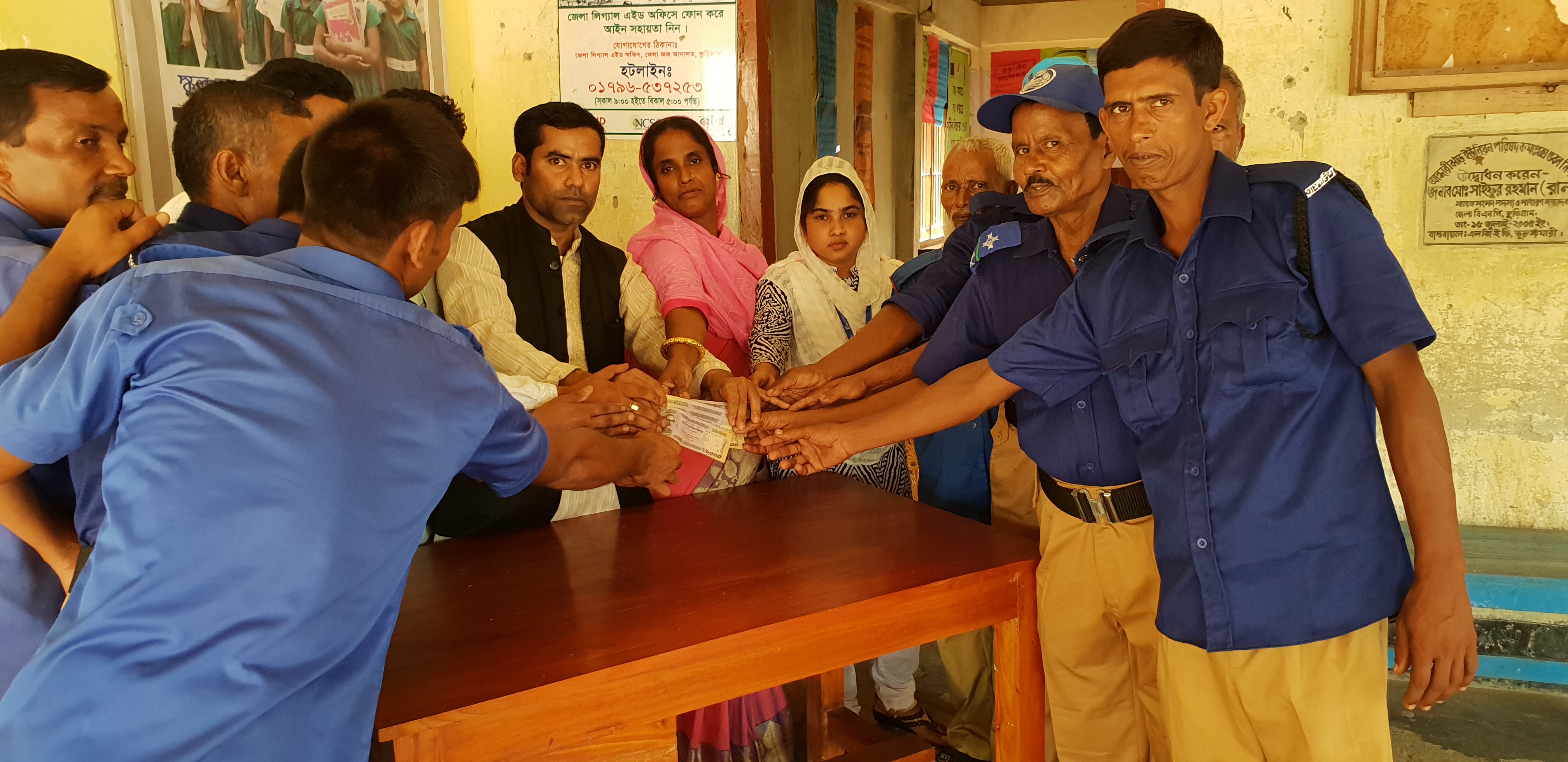 গ্রাম আদালত কার্যক্রম।