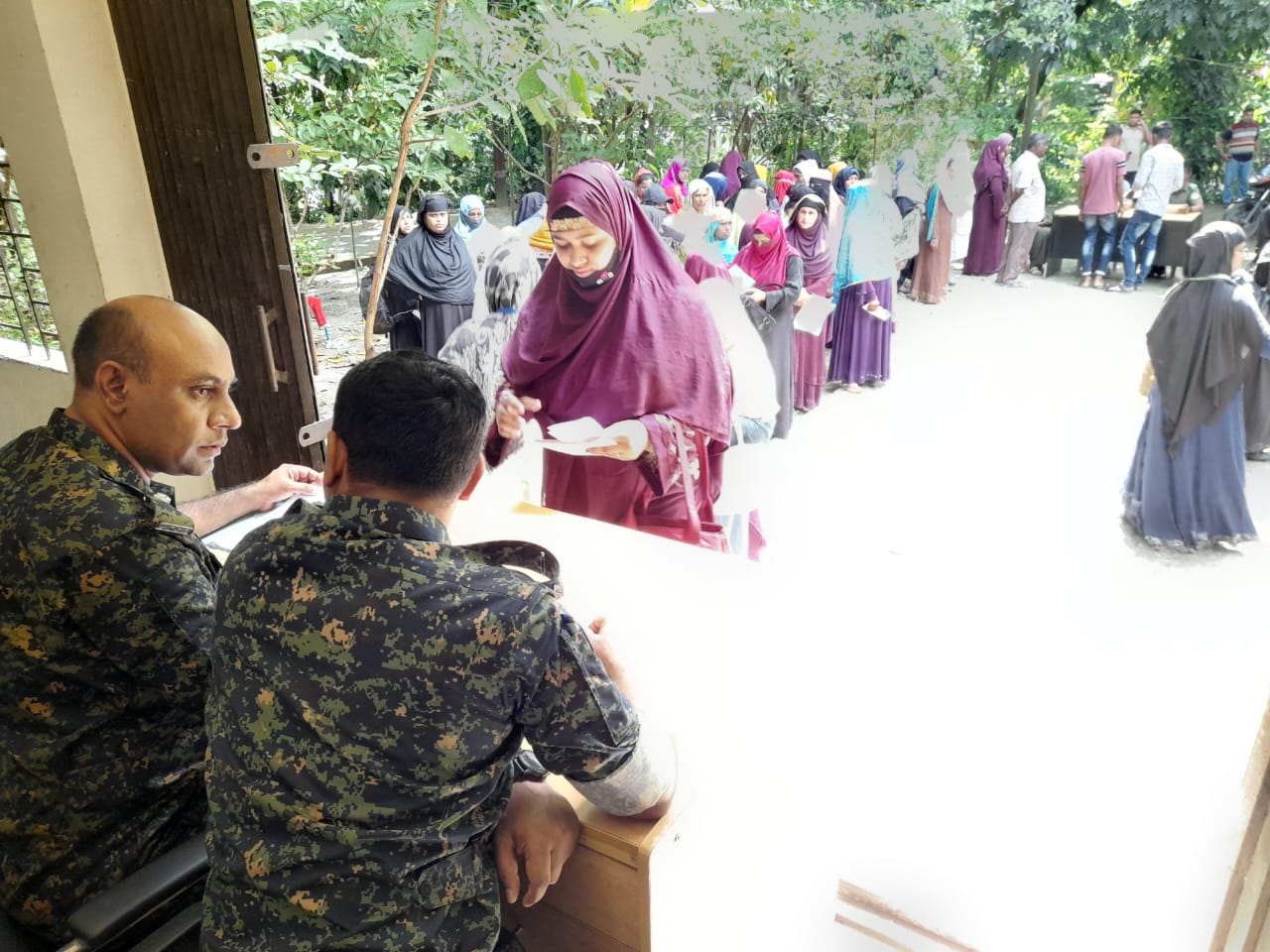 দূর্গা পূজা ডিউটির জন্য বাছাই কাযক্রম এবং দূর্গাপূজার মিটিং (উপজেলা পরিষদ হল রুম