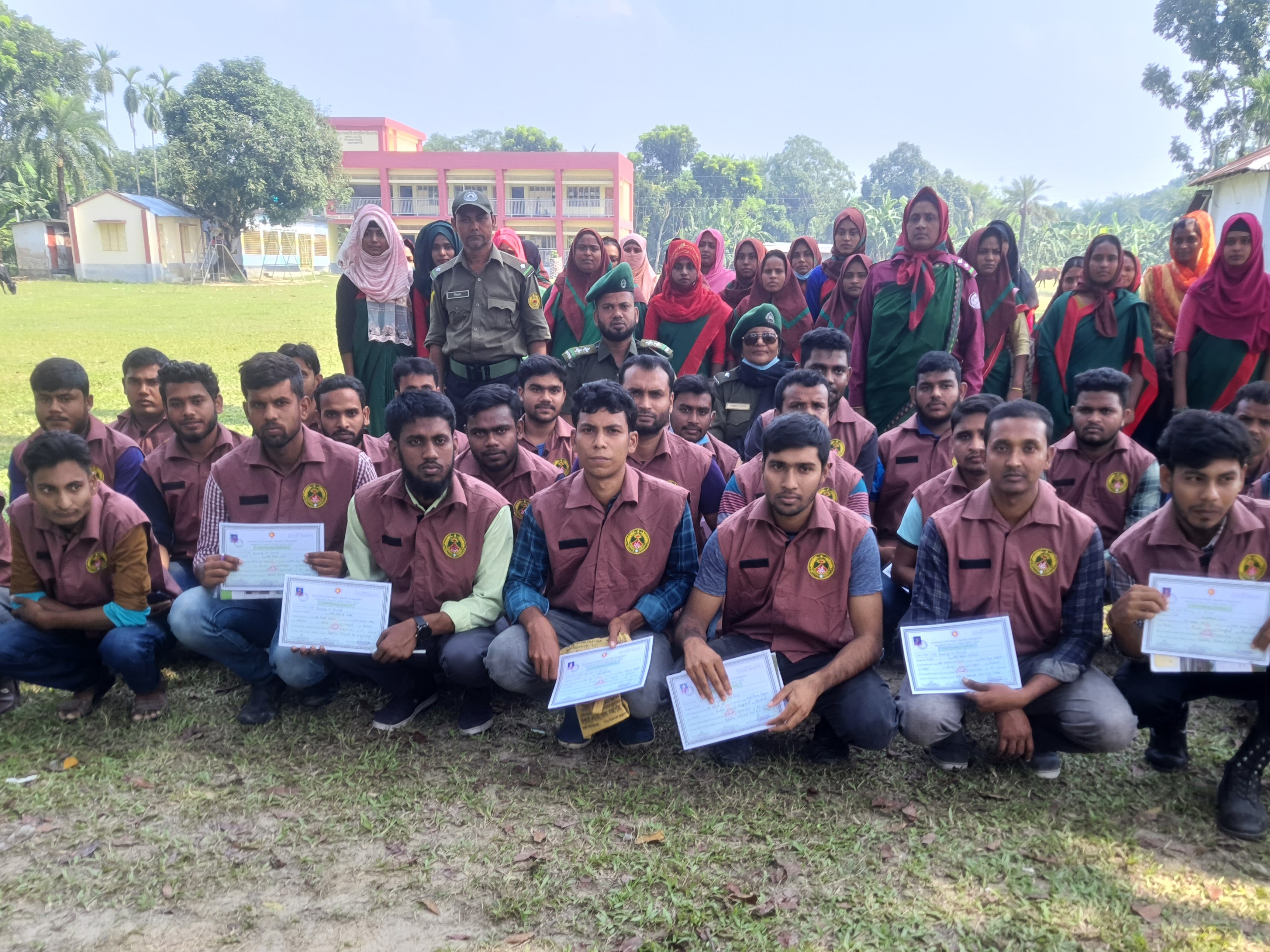 উপজেলা আনসার ও ভিডিপি কার্যালয়, চারঘাট, রাজশাহী