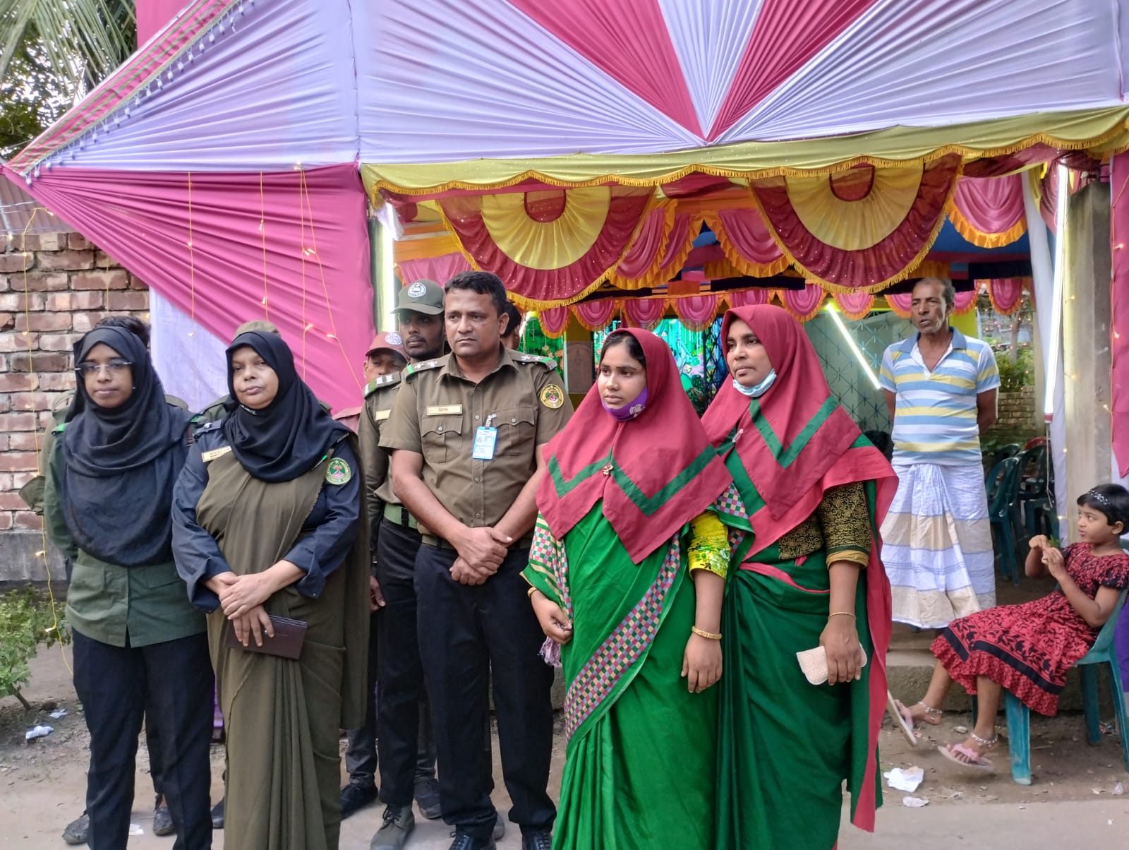 শারদীয় দুর্গা পূজা মন্দির পরিদর্শন