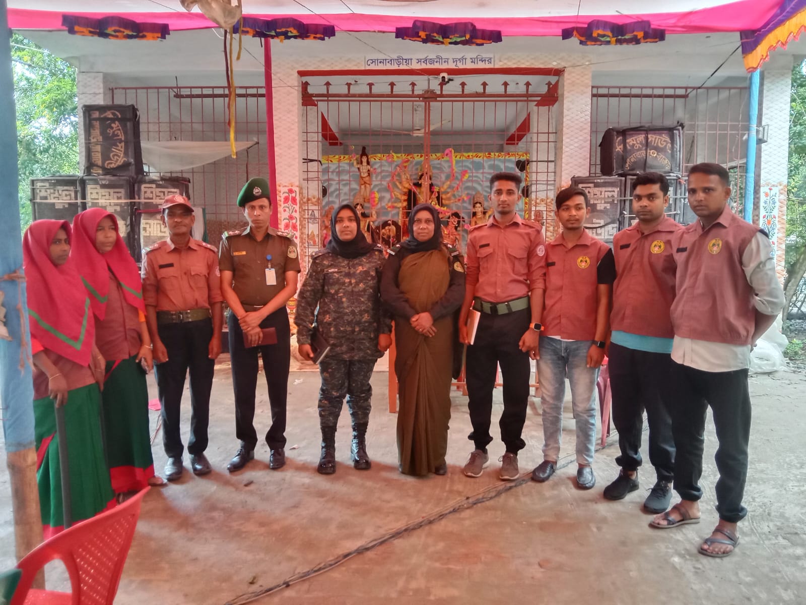 শারদীয় দুর্গাপূজা ২০২৪ পূজা মন্ডপ পরিদর্শন