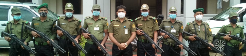 আনসার সদস্যদের নিরাপত্তা ডিউটি