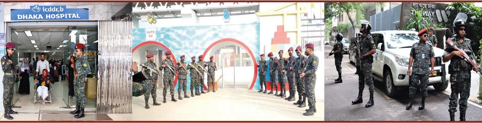 ব্যাটালিয়ন আনসার সদস্যদের কার্যক্রম