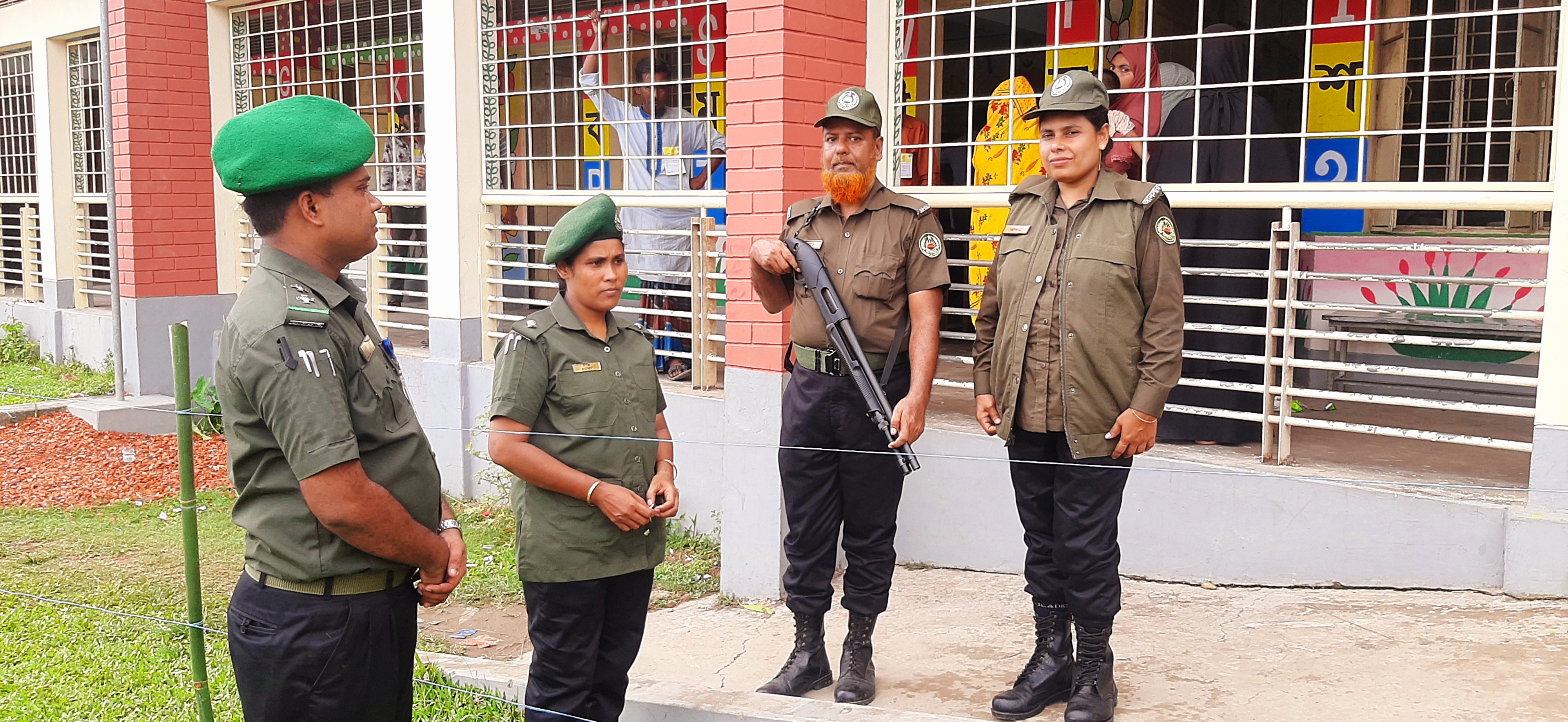 ৬ষ্ট উপজেলা পরিষদ নির্বাচন ২০২৪ কেন্দ্র পরিদর্শন