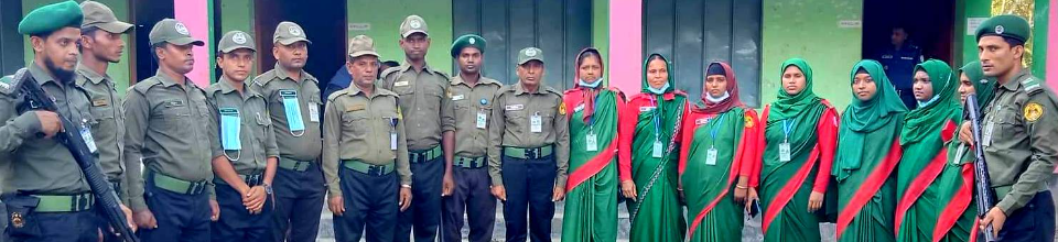 ১ নং সাধারণ ওয়ার্ড (শাহাবাদ ইউনিয়ন) উপনর্বাচনে দায়িত্ব পালন