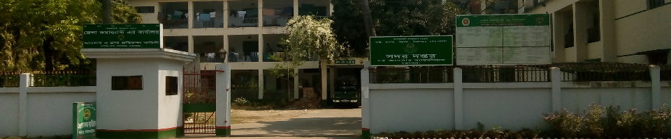 প্রধান ফটক, উপজেলা আনসার ও ভিডিপি কার্যালয়