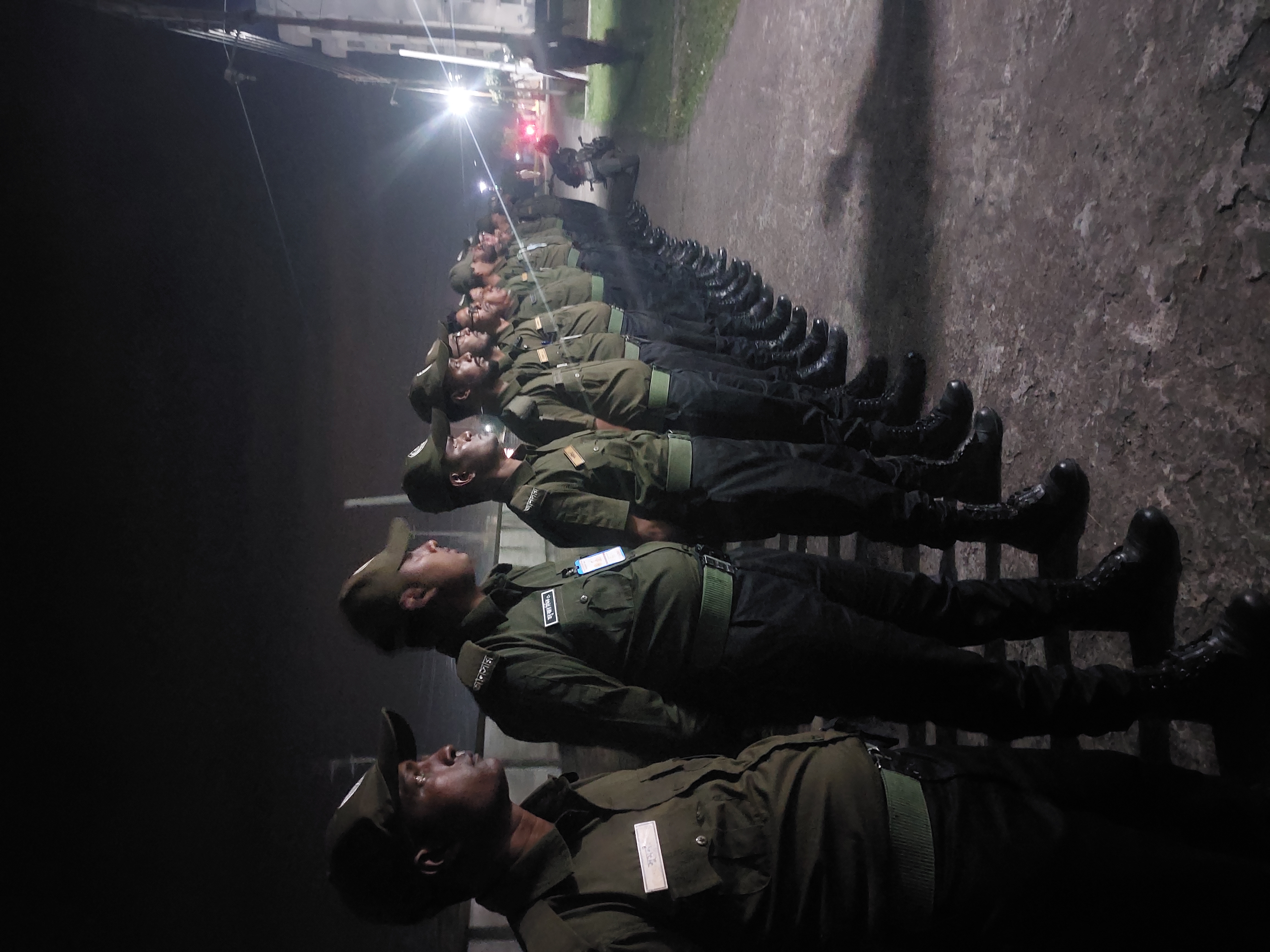 Embodied Ansar at Satkhira medical hospital