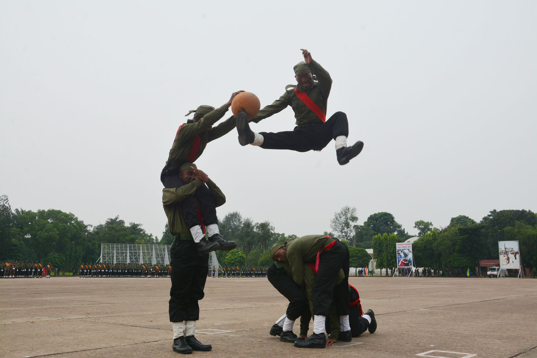 আনসার বাহিনীর মৌলিক প্রশিক্ষণ