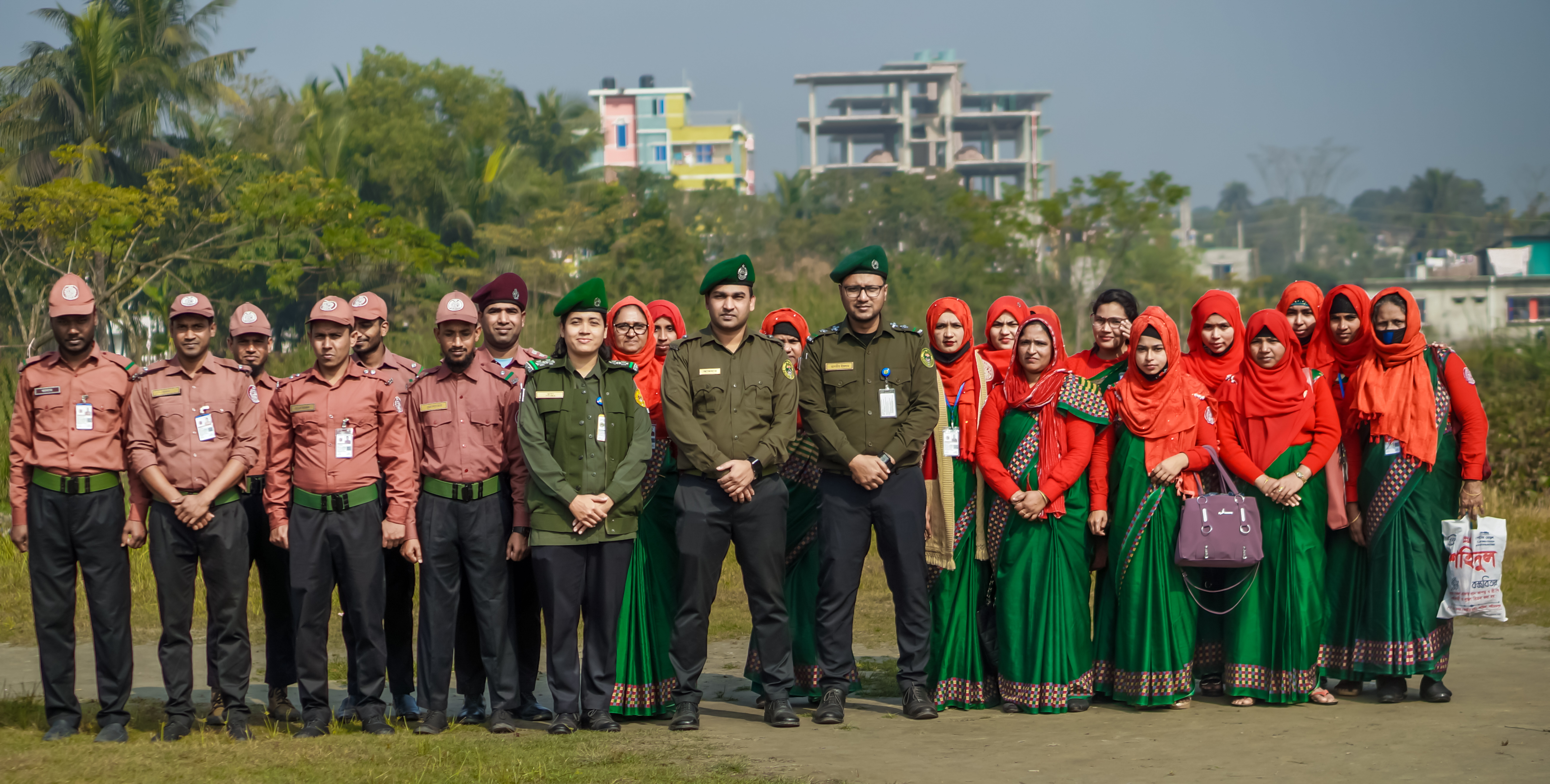 জাজিরা উপজেলার সকল ভাতাভূক্ত সদস্যদের সাথে