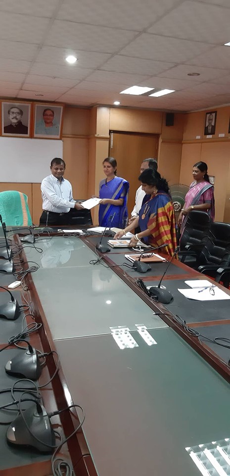 ২০১৯-২০ অর্থবছরের " বার্ষিক কর্মসম্পাদন চুক্তি" স্বাক্ষর 