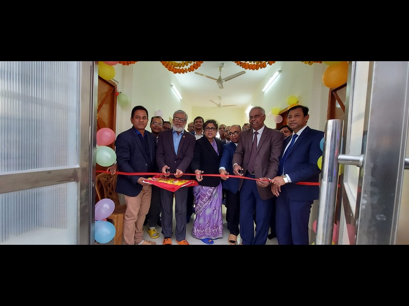 জনাব ওয়াহিদা আক্তার, মাননীয় সচিব, কৃষি মন্ত্রণালয় কর্তৃক বিএডিসি সবজি বীজ উৎপাদন খামার, রংপুরে নবনির্মিত গ্রীনহাউজ এর শুভ উদ্ভোধনের একাংশ