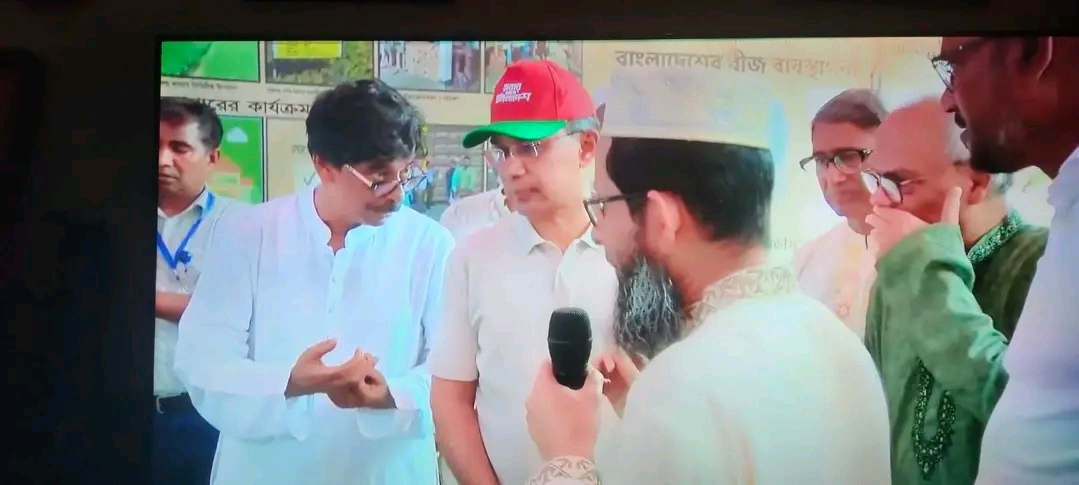 কৃষক কার্ড উদ্ধোধন ও কৃষি মেলা ২০২৬ এ মাননীয় প্রধানমন্ত্রী কর্তৃক বিএডিসি'র স্টল পরিদর্শনের একাংশ
