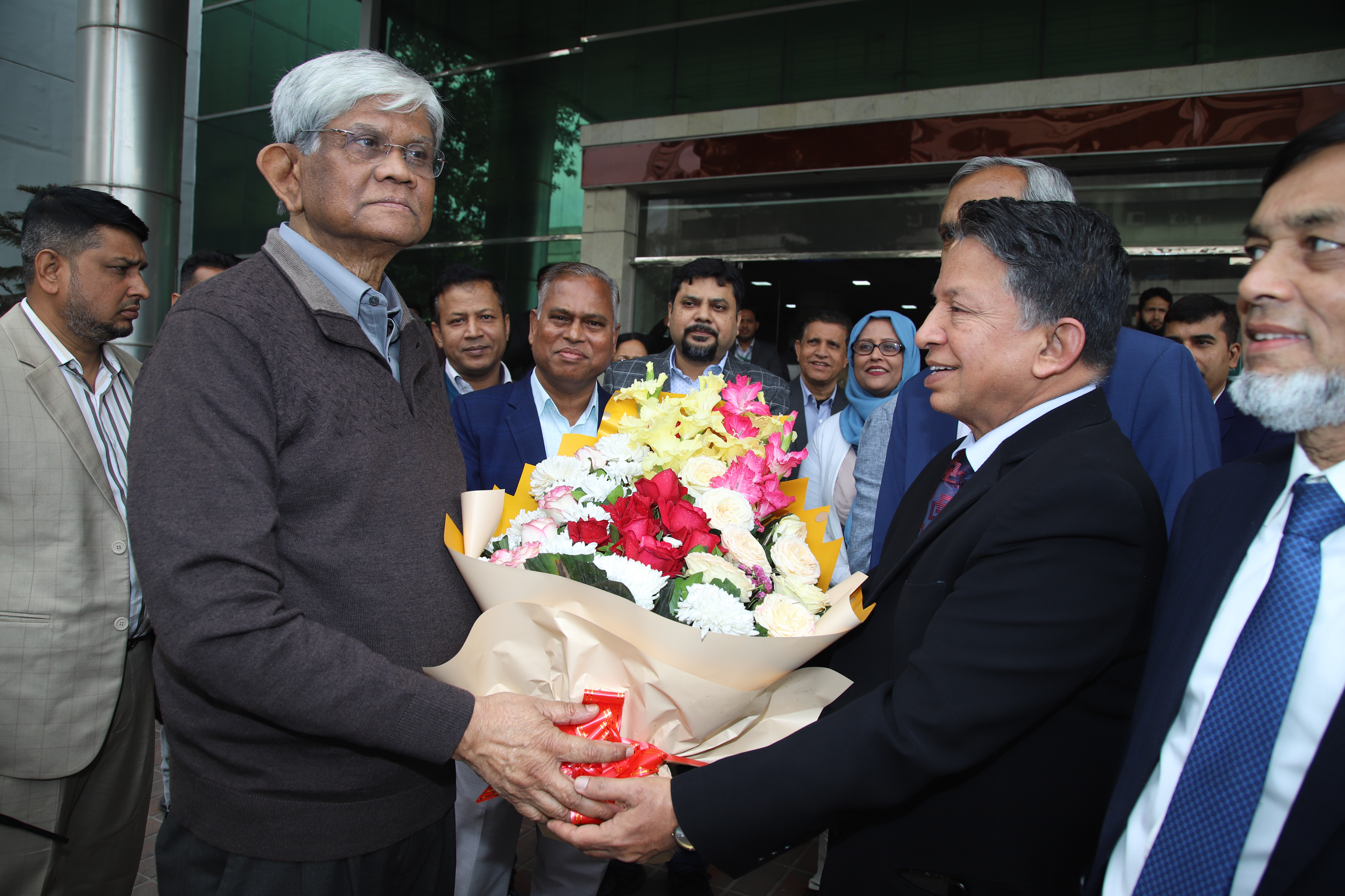 গত ২৭ জানুয়ারি ২০২৫ তারিখ অর্থ মন্ত্রণালয় এবং বিজ্ঞান ও প্রযুক্তি মন্ত্রণালয়ের মাননীয় উপদেষ্টা ড. সালেহউদ্দিন আহমেদ মহোদয়ের দৈনন্দিন কর্মসূচীর অংশ হিসেবে বাংলাদেশ পরমাণু শক্তি নিয়ন্ত্রণ কর্তৃপক্ষ পরিদর্শন।