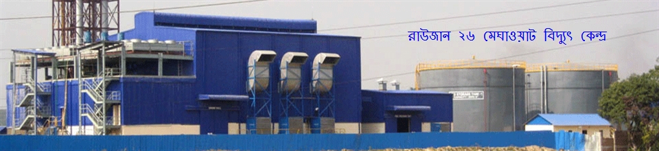 শুধু মাত্র রাউজানের জন্য বিদ্যুৎ কেন্দ্র