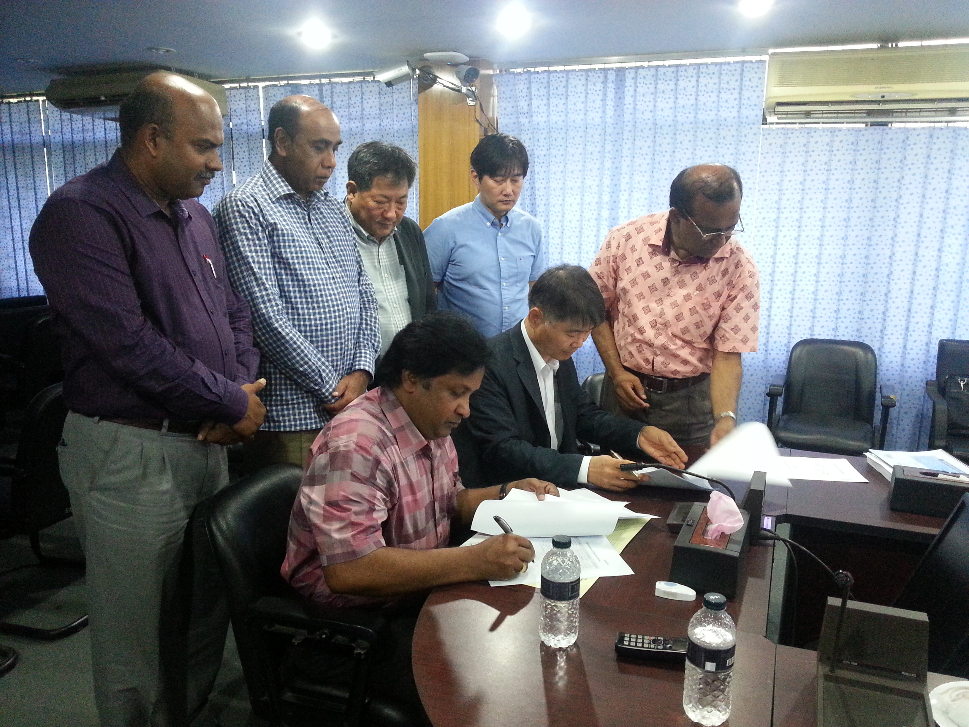 UITRCE (2nd phase) এর চুক্তি স্বাক্ষর