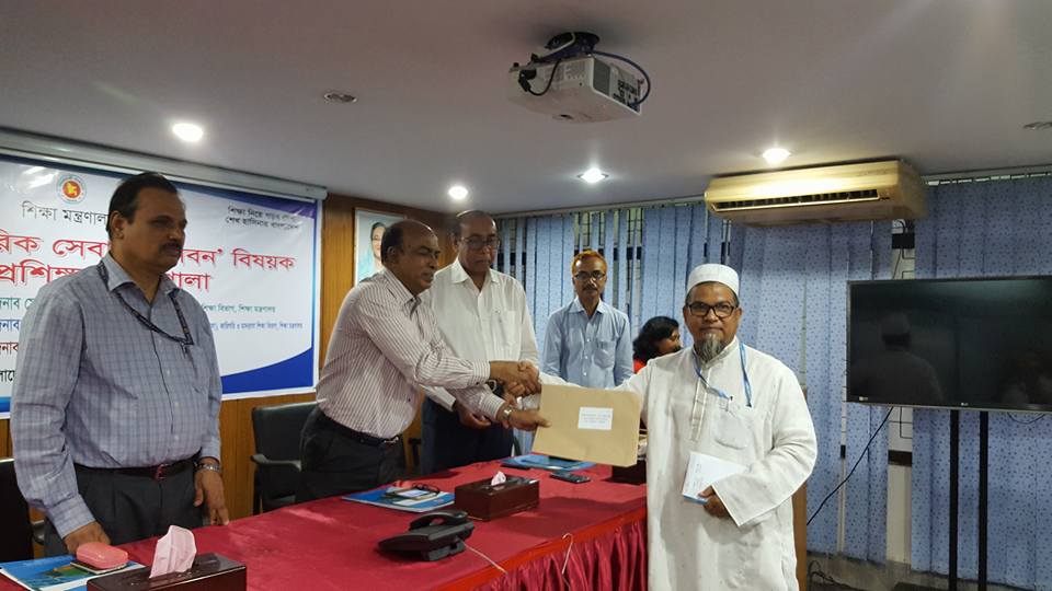 নাগরিক সেবায় উদ্ভাবন বিষয়ক প্রশিক্ষণ কর্মশালার সমাপনী অনুষ্ঠান