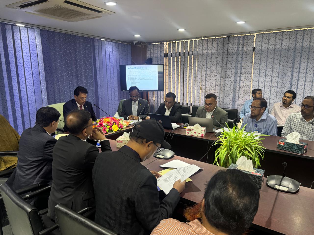 জনাব আ ন ম এহছানুল হক মিলন, মাননীয় মন্ত্রী, শিক্ষা মন্ত্রণালয় এর ব্যানবেইস পরিদর্শন ও কর্মকর্তাদের সাথে মতবিনিময়