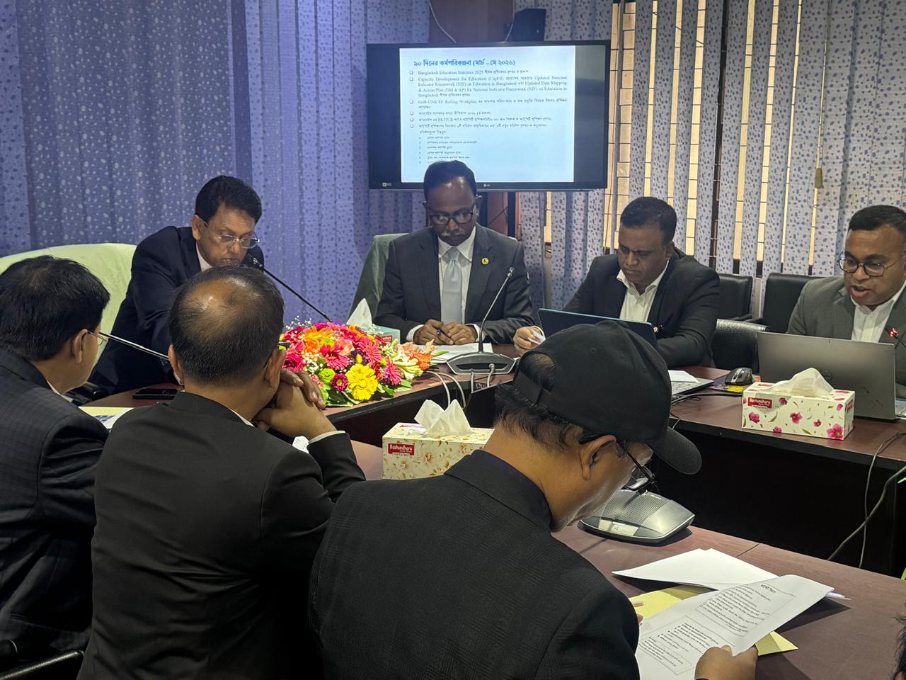 জনাব আ ন ম এহছানুল হক মিলন, মাননীয় মন্ত্রী, শিক্ষা মন্ত্রণালয় এর ব্যানবেইস পরিদর্শন ও কর্মকর্তাদের সাথে মতবিনিময়