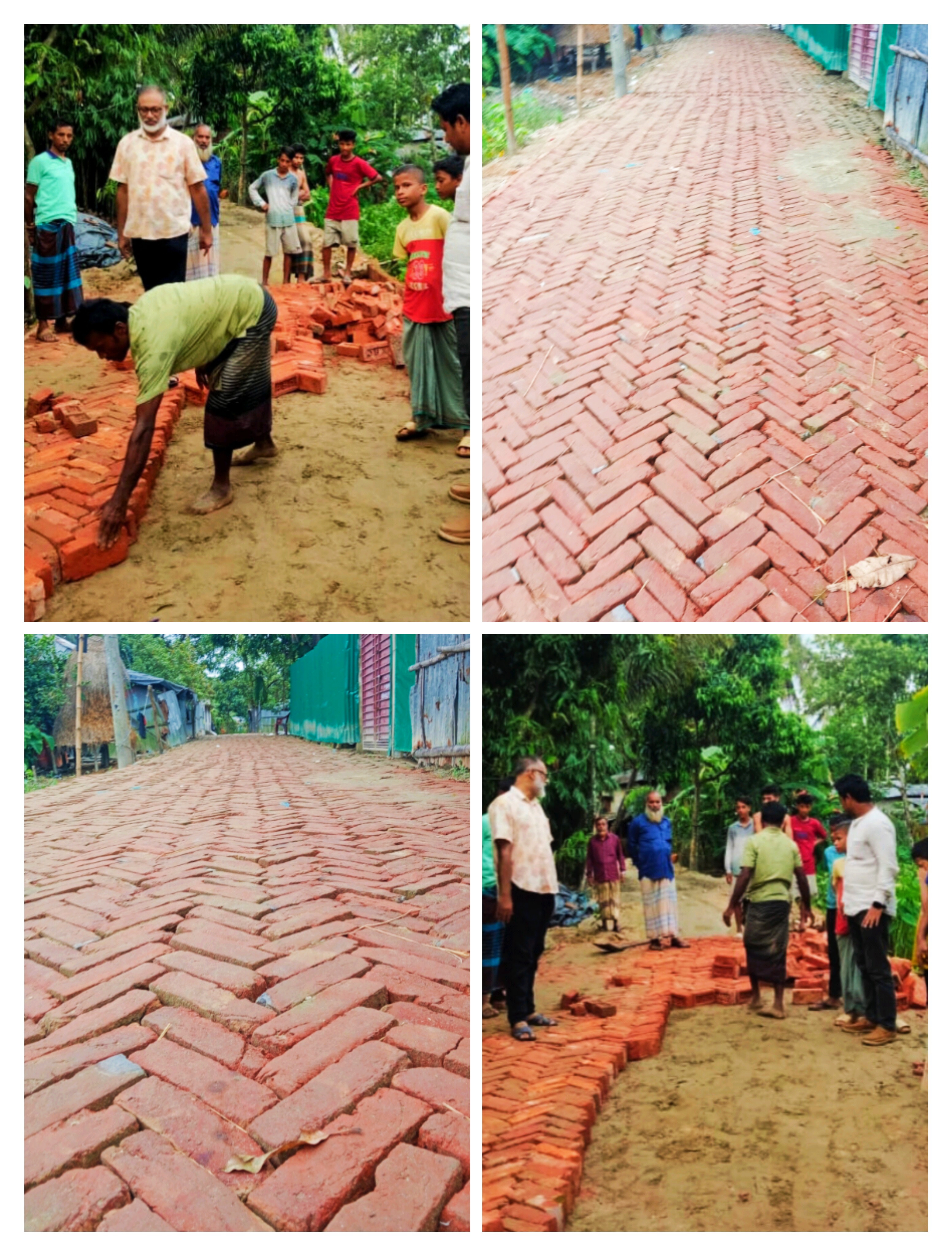 জনপদের উন্নয়নের চিত্র।