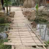 গ্রামীন বাঁশের সাঁকো