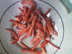 চিংড়ি মাছের পা(সুস্বাদু খাদ্য)