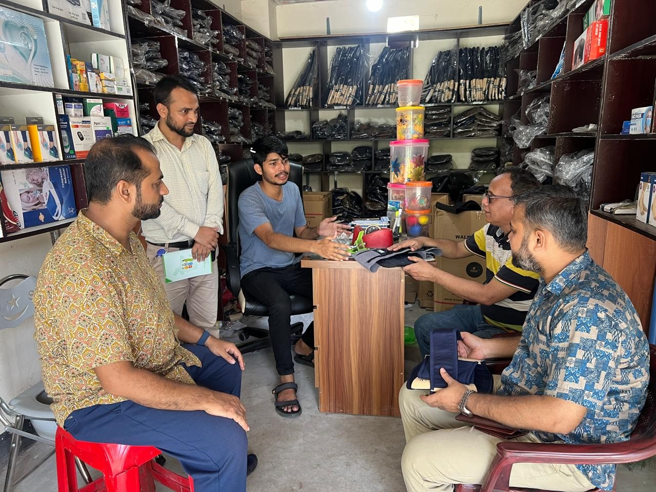 IIP & PPI এর কাজ পরিদর্শন