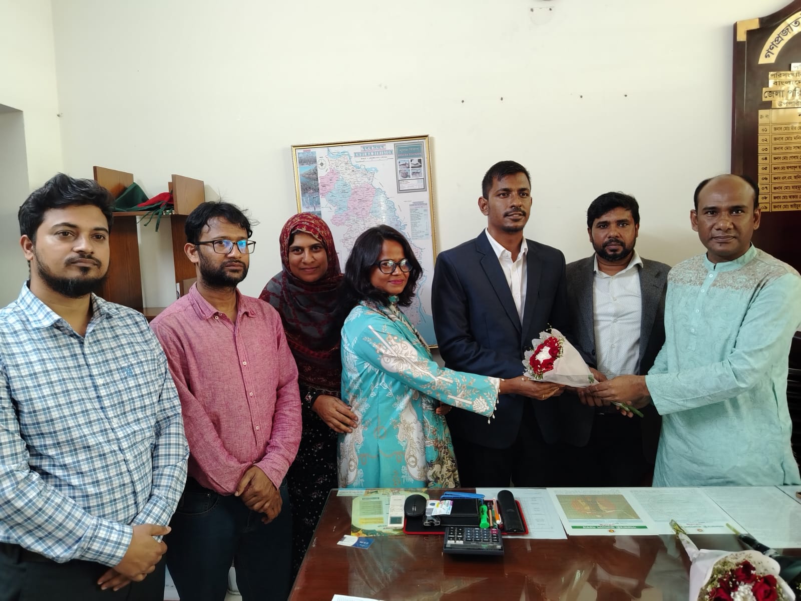 নতুন জুনিয়র পরিসংখ্যান সহকারীর যোগদান