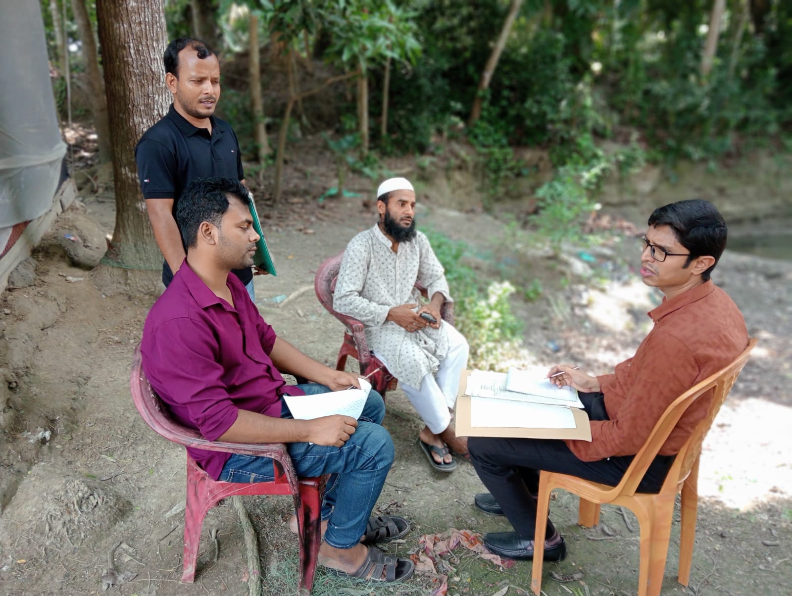 চিতলমারী উপজেলার দাগগুচ্ছ হালনাগাদকরণ