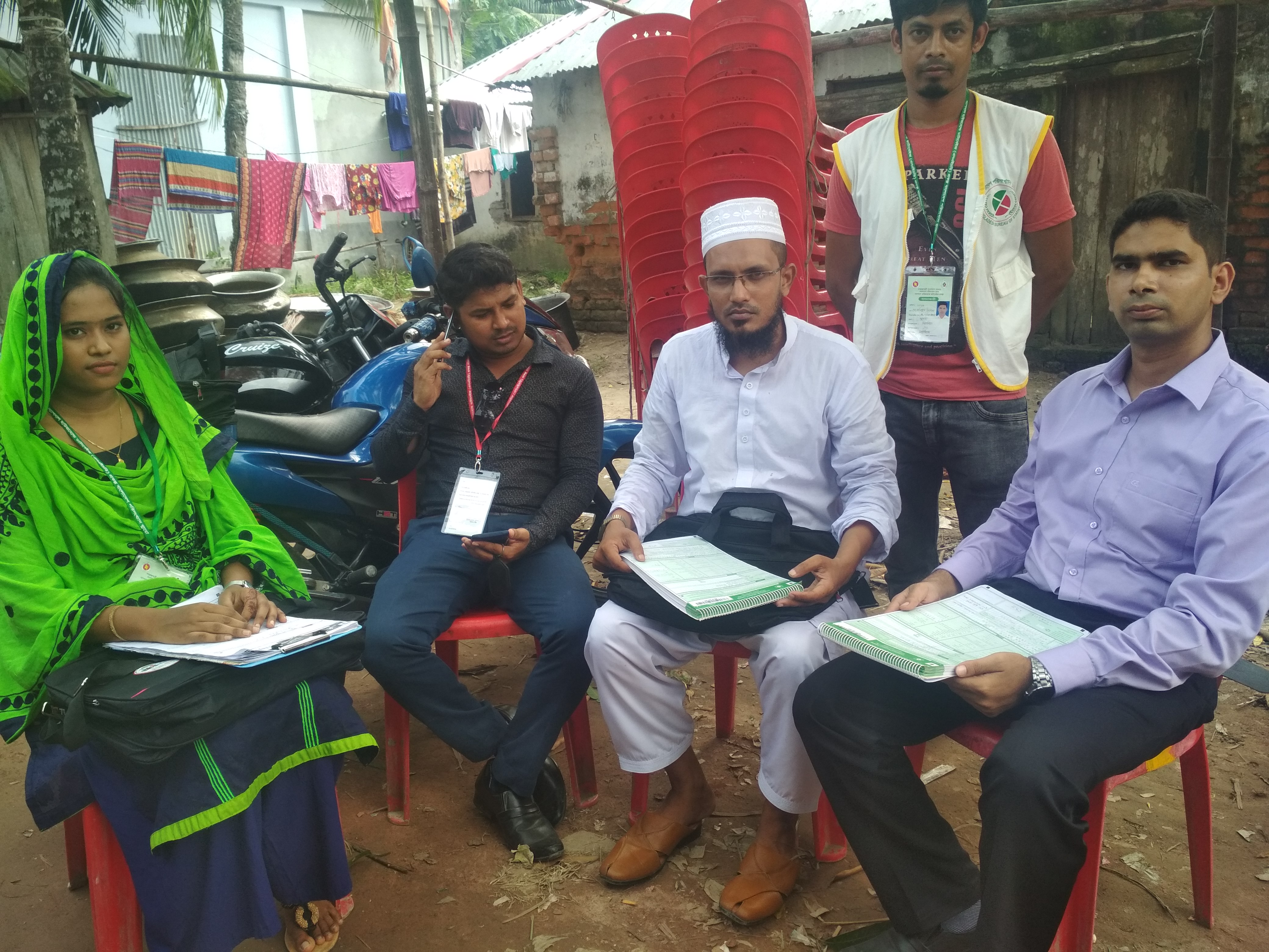 পরিসংখ্যান কার্যালয়ের সচিত্র কর্মকাণ্ড