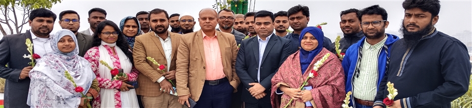 ইংরেজি নববর্ষে জেলা পরিসংখ্যান কার্যালয় কর্তৃক আয়োজিত ট্রেনিং এর ফাকে