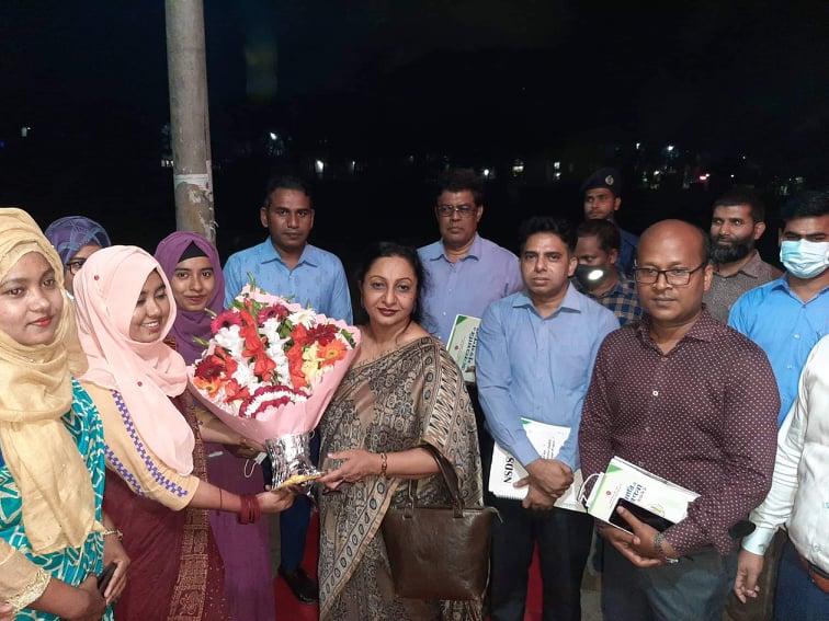 মাননীয় সচিব, পরিসংখ্যান ও তথ্য ব্যবস্থাপনা বিভাগ,পরিকল্পনা মন্ত্রনালয় মহোদয় এর নাটোর জেলা সফর।