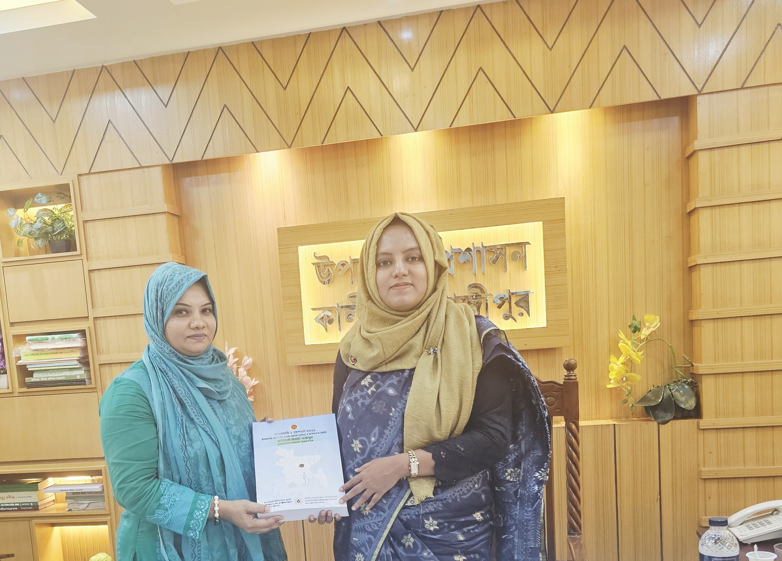 জনশুমারি ও গৃহগণনা ২০২২ সালের রিপোর্ট প্রদান