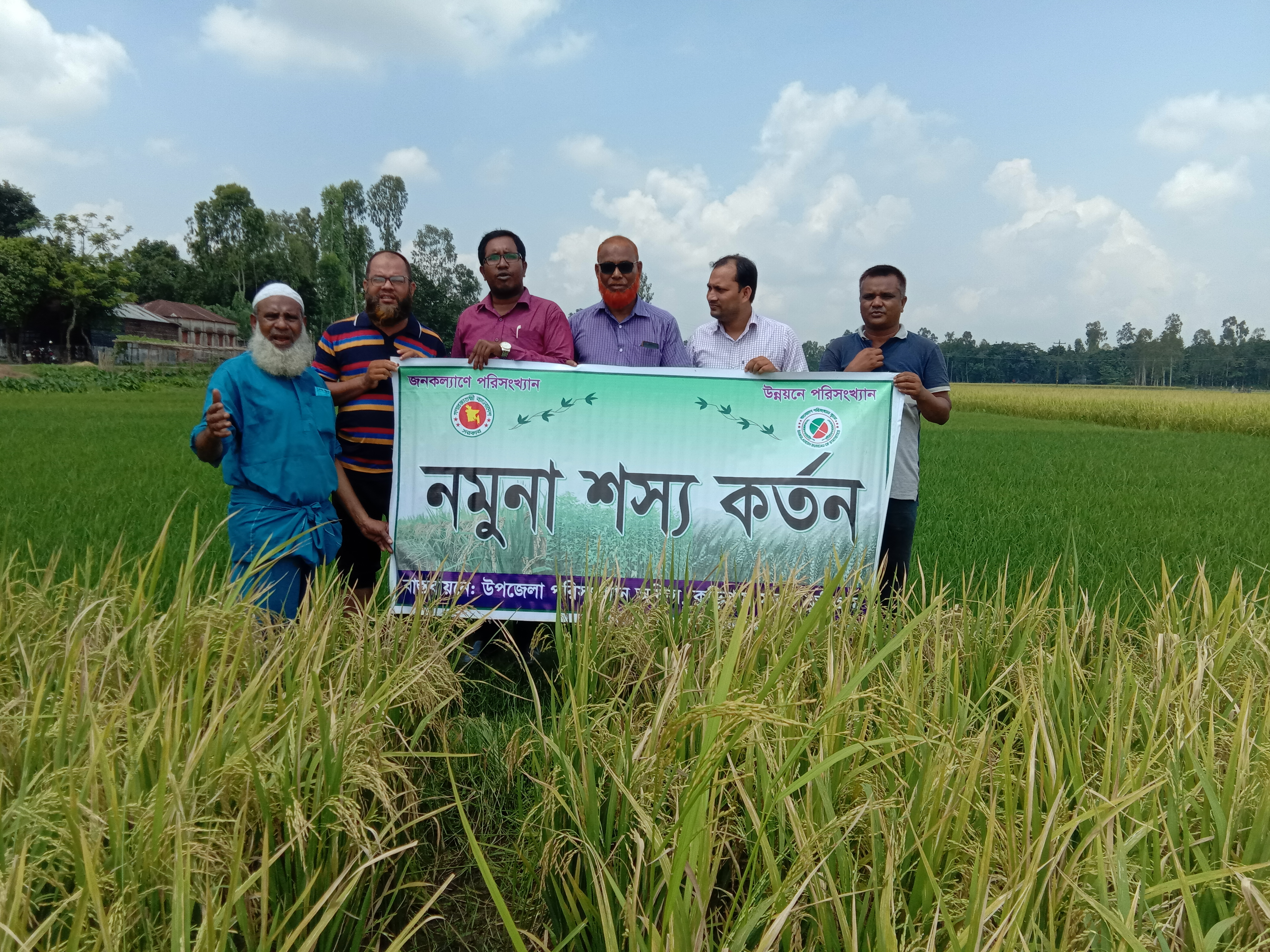 আউশ কর্তন-২০১৯