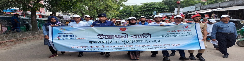 জনশুমারি ও গৃহগণনা ২০০২ এর উদ্বোধনী র‌্যালী