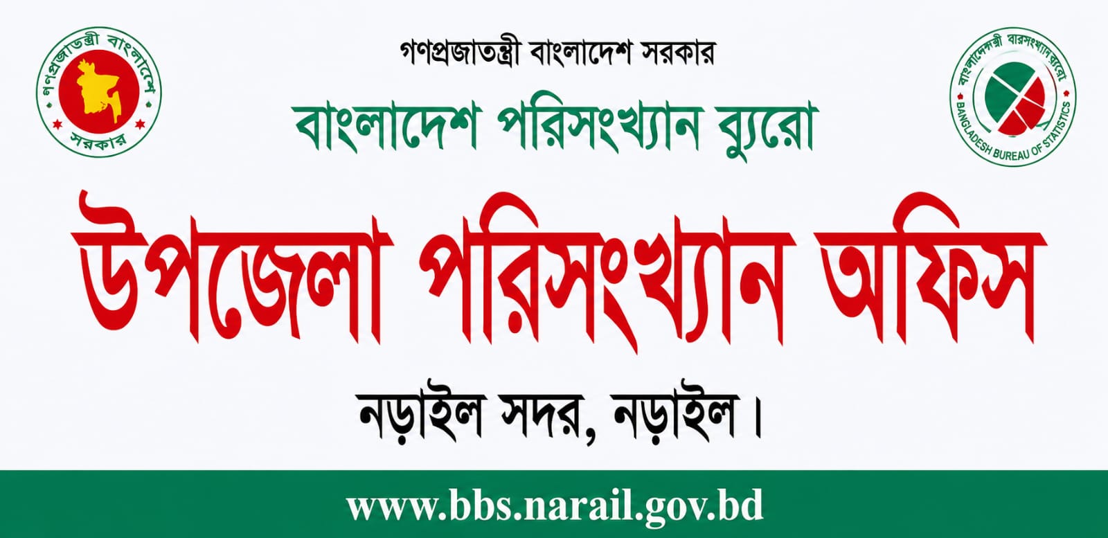 উপজেলা পরিসংখ্যান অফিস, নড়াইল সদর, নড়াইল।